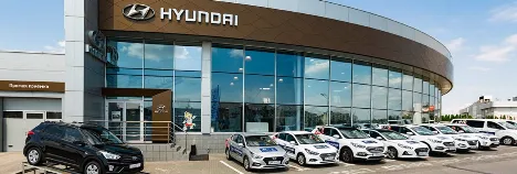 Hyundai АГАТ на шоссе Авиаторов